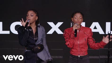 warrior live chloe x halle